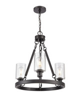 Mini Chandeliers Glass Shade by Innovations ( 405 | 820-BK-G804 Ballston ) 