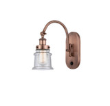 Sconces Single Glass by Innovations ( 405 | 918-1W-AC-G184S Franklin Restoration ) 