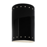 Sconces Pocket by Justice Designs ( 102 | CER-0995W-BLK Ambiance ) 