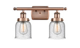 Bathroom Fixtures Two Lights by Innovations ( 405 | 916-2W-AC-G54-LED Ballston Urban ) 