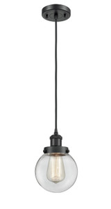 Mini Pendants Cable by Innovations ( 405 | 916-1P-BK-G202-6-LED Ballston Urban ) 