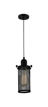 Mini Pendants Metal Shade by Innovations ( 405 | 900-1P-BK-CE219-BK Austere ) 