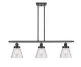 Linear/Island 3 Light Bar by Innovations ( 405 | 916-3I-BK-G64-LED Ballston Urban ) 