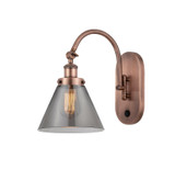 Sconces Single Glass by Innovations ( 405 | 918-1W-AC-G43-LED Franklin Restoration ) 