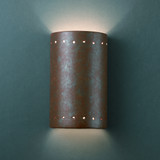 Exterior Wall Mt./Flush by Justice Designs ( 102 | CER-0995W-PATR Ambiance ) 
