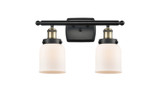 Bathroom Fixtures Two Lights by Innovations ( 405 | 916-2W-BAB-G51-LED Ballston Urban ) 