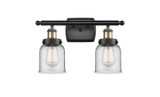 Bathroom Fixtures Two Lights by Innovations ( 405 | 916-2W-BAB-G52-LED Ballston Urban ) 