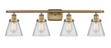 Bathroom Fixtures Four Lights by Innovations ( 405 | 916-4W-BB-G62 Ballston Urban ) 