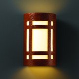 Sconces Directional/Cylinder by Justice Designs ( 102 | CER-5495-HMCP Ambiance ) 