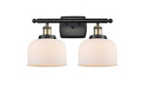 Bathroom Fixtures Two Lights by Innovations ( 405 | 916-2W-BAB-G71 Ballston Urban ) 