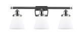 Bathroom Fixtures Three Lights by Innovations ( 405 | 916-3W-PC-G61-LED Ballston Urban ) 