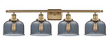 Bathroom Fixtures Four Lights by Innovations ( 405 | 916-4W-BB-G73-LED Ballston Urban ) 