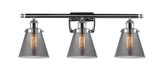 Bathroom Fixtures Three Lights by Innovations ( 405 | 916-3W-PC-G63 Ballston Urban ) 