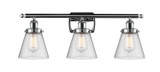 Bathroom Fixtures Three Lights by Innovations ( 405 | 916-3W-PC-G64 Ballston Urban ) 