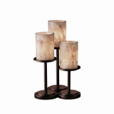 Lamps Table by Justice Designs ( 102 | ALR-8797-10-DBRZ Alabaster Rocks ) 