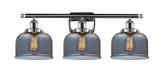 Bathroom Fixtures Three Lights by Innovations ( 405 | 916-3W-PC-G73-LED Ballston Urban ) 