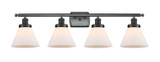 Bathroom Fixtures Four Lights by Innovations ( 405 | 916-4W-BK-G41 Ballston Urban ) 