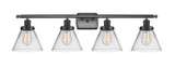 Bathroom Fixtures Four Lights by Innovations ( 405 | 916-4W-BK-G42-LED Ballston Urban ) 