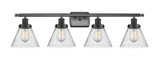 Bathroom Fixtures Four Lights by Innovations ( 405 | 916-4W-BK-G44-LED Ballston Urban ) 