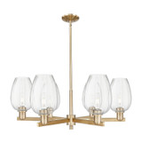 Mid. Chandeliers Glass Up by Innovations ( 405 | 716-6CR-CB-G457-6CL Arcadia ) 