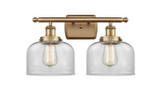 Bathroom Fixtures Two Lights by Innovations ( 405 | 916-2W-BB-G72 Ballston Urban ) 