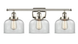Bathroom Fixtures Three Lights by Innovations ( 405 | 916-3W-PN-G72 Ballston Urban ) 