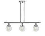 Linear/Island 3 Light Bar by Innovations ( 405 | 916-3I-PC-G202-6-LED Ballston Urban ) 