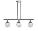 Linear/Island 3 Light Bar by Innovations ( 405 | 916-3I-PC-G204-6-LED Ballston Urban ) 