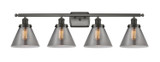 Bathroom Fixtures Four Lights by Innovations ( 405 | 916-4W-OB-G43-LED Ballston Urban ) 