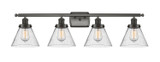 Bathroom Fixtures Four Lights by Innovations ( 405 | 916-4W-OB-G44-LED Ballston Urban ) 