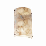 Exterior Sconces by Justice Designs ( 102 | ALR-5542W-DBRZ Alabaster Rocks ) 