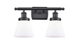 Bathroom Fixtures Two Lights by Innovations ( 405 | 916-2W-BK-G61-LED Ballston Urban ) 