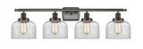 Bathroom Fixtures Four Lights by Innovations ( 405 | 916-4W-OB-G72 Ballston Urban ) 