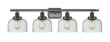 Bathroom Fixtures Four Lights by Innovations ( 405 | 916-4W-OB-G74-LED Ballston Urban ) 