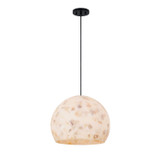 Pendants Sphere by Justice Designs ( 102 | ALR-6535-MBLK Alabaster Rocks! ) 