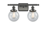 Bathroom Fixtures Two Lights by Innovations ( 405 | 916-2W-OB-G204-6-LED Ballston Urban ) 