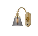 Sconces Single Glass by Innovations ( 405 | 918-1W-SG-G63-LED Franklin Restoration ) 