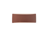 Sconces Pocket by Justice Designs ( 102 | CER-5765-CLAY Ambiance ) 