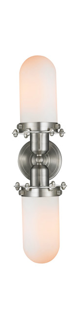 Bathroom Fixtures Two Lights by Innovations ( 405 | 900-2W-SN-CE231-SN-W-LED Austere ) 