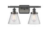 Bathroom Fixtures Two Lights by Innovations ( 405 | 916-2W-OB-G64-LED Ballston Urban ) 