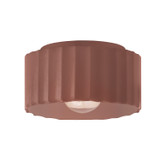 Flush Mounts Directional by Justice Designs ( 102 | CER-6185-CLAY Radiance ) 