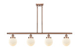 Linear/Island 4 Light + by Innovations ( 405 | 916-4I-AC-G201-6 Ballston Urban ) 