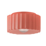 Exterior Ceiling Mount by Justice Designs ( 102 | CER-6185W-BSH Radiance ) 