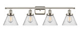 Bathroom Fixtures Four Lights by Innovations ( 405 | 916-4W-PN-G44 Ballston Urban ) 