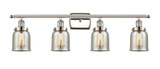 Bathroom Fixtures Four Lights by Innovations ( 405 | 916-4W-PN-G58-LED Ballston Urban ) 