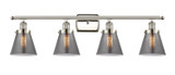 Bathroom Fixtures Four Lights by Innovations ( 405 | 916-4W-PN-G63-LED Ballston Urban ) 
