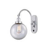 Sconces Single Glass by Innovations ( 405 | 918-1W-PC-G202-8 Franklin Restoration ) 