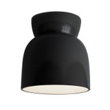 Flush Mounts Cage Style by Justice Designs ( 102 | CER-6190-BLK Radiance Collection ) 