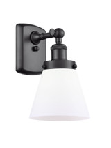 Sconces Single Glass by Innovations ( 405 | 916-1W-BK-G61 Ballston Urban ) 