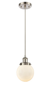 Mini Pendants Cable by Innovations ( 405 | 916-1P-SN-G201-6-LED Ballston Urban ) 